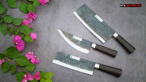 Bộ dao bếp 3 món nhíp xe đa năng CB108