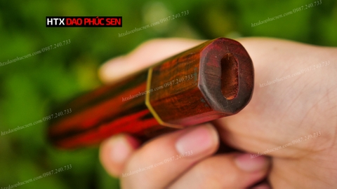 cán dao nhật, cán nhật bát giác, cán dao nhật gỗ trắc, cán dao