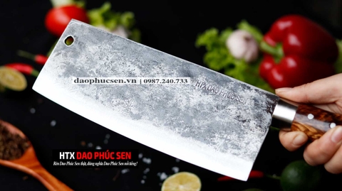 dao chặt gà thép nhíp tốt nhất, dao phúc sen cao bằng