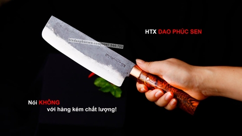 Dao thái bản Usuba khâu đồng đỏ