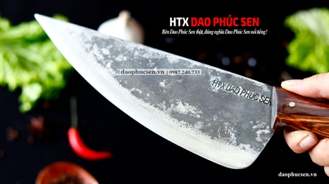 Dao phúc sen bầu lọc 22 cán ốp cẩm