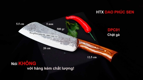 DAO PHA CHẶT 01 cán cẩm 