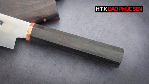 Dao Kiritsuke thép trắng cao cấp - DNK27VG