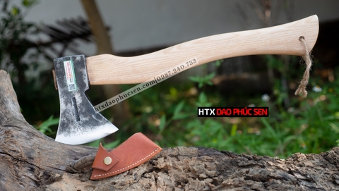 rìu đi rừng, rìu phượt, bao da rìu