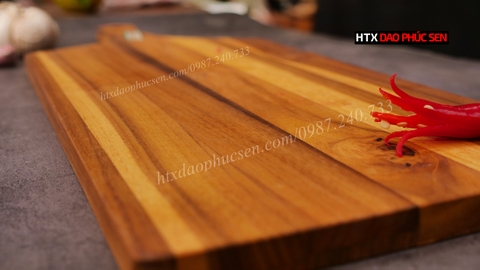 thớt, thớt gỗ, thớt teak, thớt gỗ teak, thớt gỗ teak HTX DAO PHÚC SEN, thớt nghiến