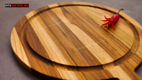 thớt gỗ teak chặt thái, thớt nghiến