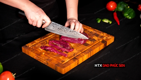 thớt, thớt gỗ, thớt teak, thớt gỗ teak, thớt gỗ teak HTX DAO PHÚC SEN, thớt nghiến