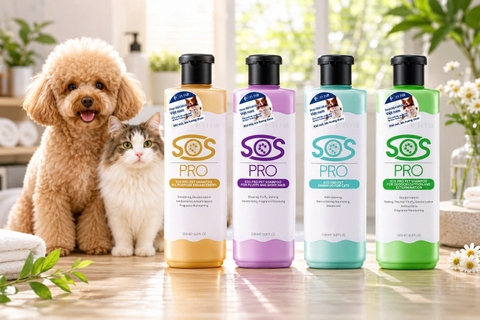 Bên trong chai sữa tắm SOS PRO có gì? Giải mã thành phần nổi bật của 4 dòng