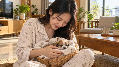 Cách nuôi chó con mới đẻ bị mất mẹ: Giữ ấm, cho bú và chăm sóc đúng cách