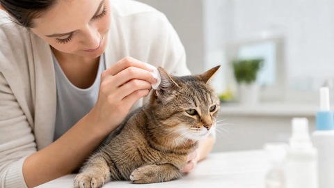 Cách vệ sinh tai cho mèo tại nhà: Khi nào chỉ cần lau, khi nào nên dừng?