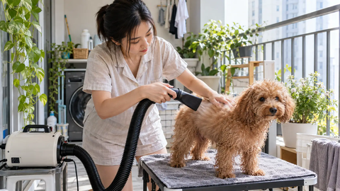 Máy sấy lông chó mèo: So sánh các loại và cách chọn phù hợp