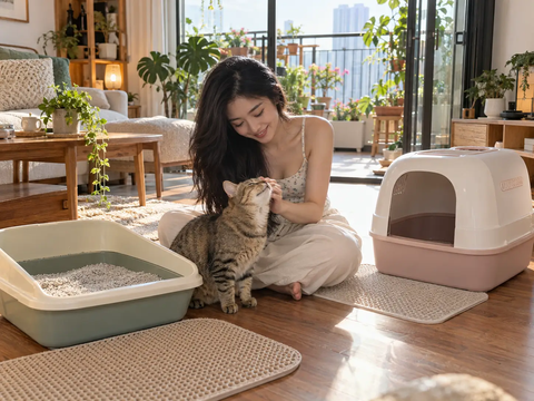 So sánh các loại nhà vệ sinh cho mèo: Ưu nhược điểm và cách chọn