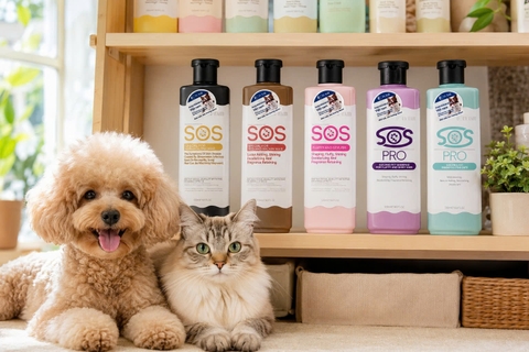 SOS thường và SOS PRO khác nhau thế nào? Cách chọn đúng dòng sữa tắm theo nhu cầu lông da