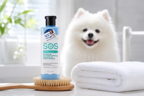 SOS Xanh Dương có giúp làm sạch lông trắng bị ố vàng không? Cách dùng đúng để lông sáng sạch hơn