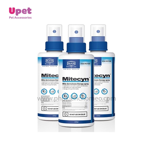 Mitecyn phun diệt ve ( loại thẩm thấu cao) 125ml