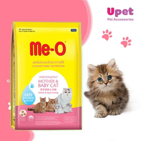 Thức ăn hạt khô Me-o mother and baby cat