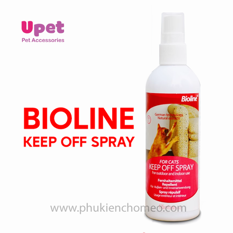 Xịt xua đuổi mèo Bioline Keep Off Spay For Cat 175ml