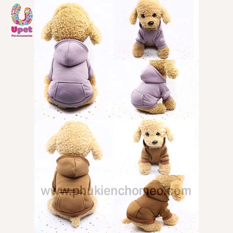 Áo nỉ có mũ 1 màu 2019