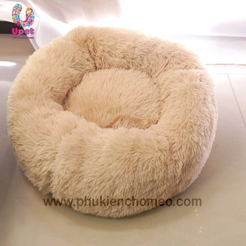 Đệm tròn bông xù cao 20cm 2019