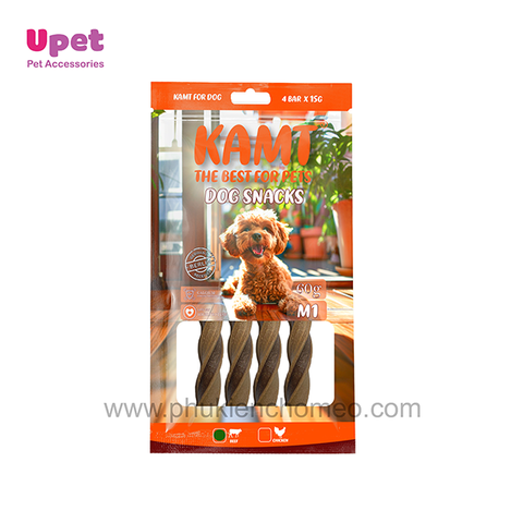 Xương Kamt Dog Snacks xoắn ( 4 cái* 15g )