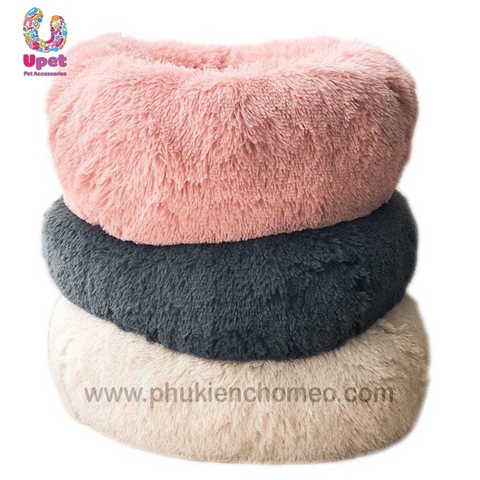 Đệm tròn bông xù cao 20cm 2019