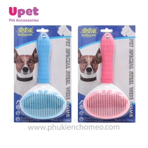 Lược chải + đẩy lông taotaopet