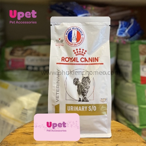 Thức ăn hạt cho mèo Royal Canin URINARY S/O - hỗ trợ sức khỏe đường tiết niệu và bàng quang cho Mèo