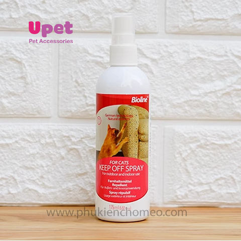 Xịt xua đuổi mèo Bioline Keep Off Spay For Cat 175ml