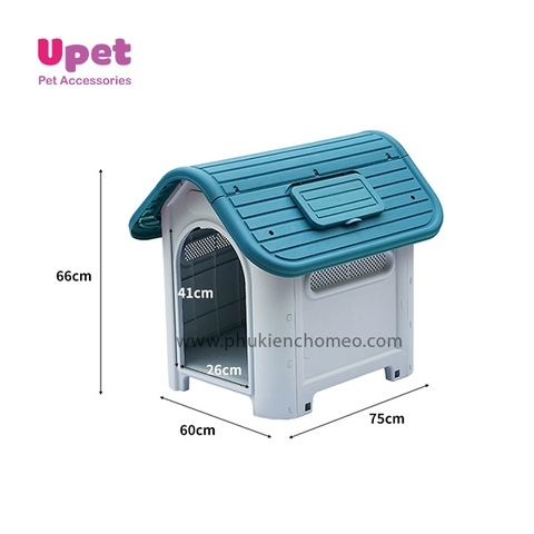 Nhà nhựa XDB-419 có cửa sổ trời