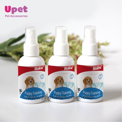 Dung dịch xịt hướng dẫn chó đi vệ sinh đúng chỗ  Bioline 50ml
