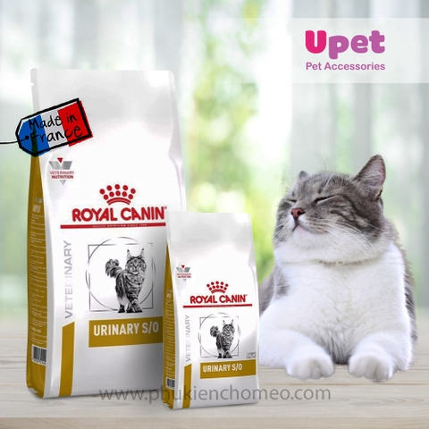 Thức ăn hạt cho mèo Royal Canin URINARY S/O - hỗ trợ sức khỏe đường tiết niệu và bàng quang cho Mèo