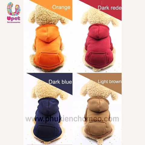 Áo nỉ có mũ 1 màu 2019
