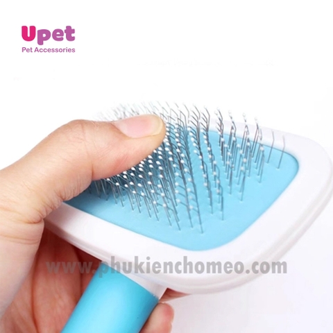 Lược chải xù Anjiesi cao cấp đầu lược có thể xoay tròn, lược chải lông chó mèo thú cưng, lược chải lông rụng, lược đánh bông lông cao cấp