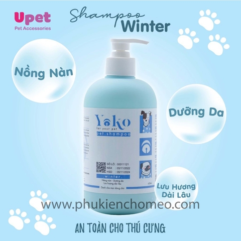 Sữa tắm yoko 450ml cho chó mèo
