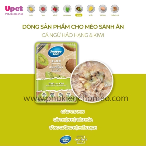 Pate Cho Mèo Snappy Tom Vị Trái Cây 70g