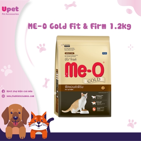 Thức ăn hạt cho mèo Me-O Gold Fit & Firm 1.2kg (Giữ dáng)