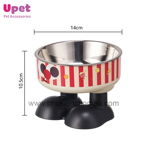 Bát cao 2 chân có dây đeo + inox cw388-1