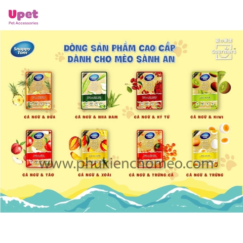 Pate Cho Mèo Snappy Tom Vị Trái Cây 70g