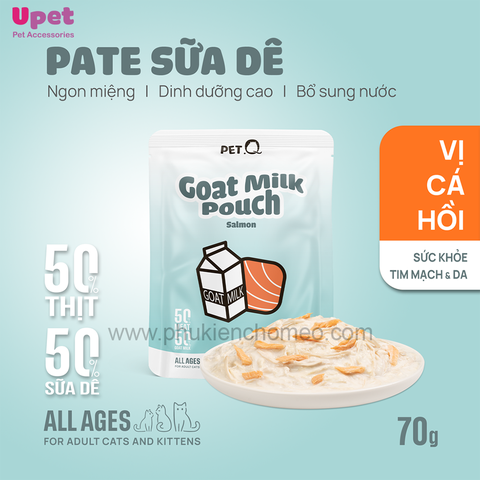 Pate sữa dê PetQ 70g