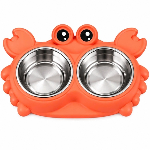 Bát nhựa đôi hình cua + INOX (2207-1) 37.5*23.5*5 cm 8936204292748