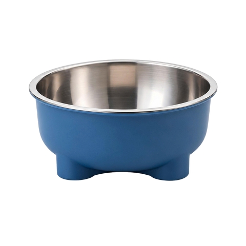 Bát nhựa đơn chân bầu trời + INOX (1001-1) 15*15*6cm 8936204292687