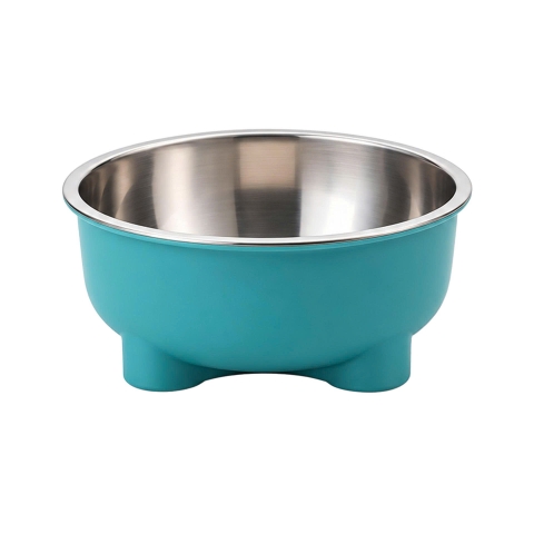 Bát nhựa đơn chân bầu trời + INOX (1001-1) 15*15*6cm 8936204292687