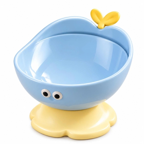 Bát nhựa cổ cao hình quả táo cw7027-A 15*12cm 8936204292649