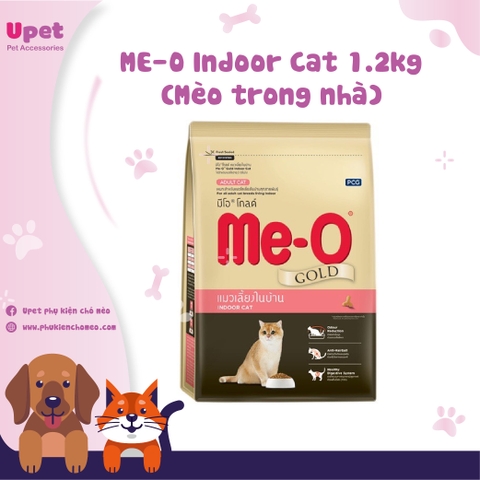 Thức ăn hạt cho mèo Me-O Indoor Cat 1.2kg (Mèo trong nhà)