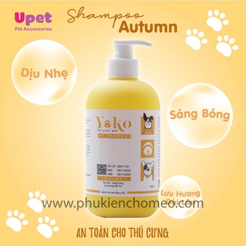 Sữa tắm yoko 450ml cho chó mèo