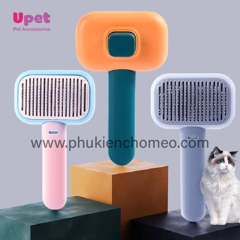 Lược đẩy lông vuông H-37 cho chó mèo