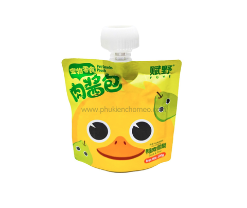 Pate nắp vặn Fuye  thịt vịt + quả lê 100g ( 6 gói / hộp )