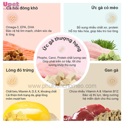 Thức ăn đông khô PetQ