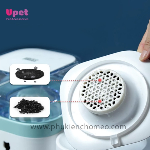 Bát ăn 3 ngăn kèm bình lọc nước