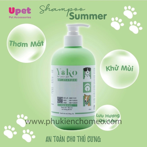 Sữa tắm yoko 450ml cho chó mèo